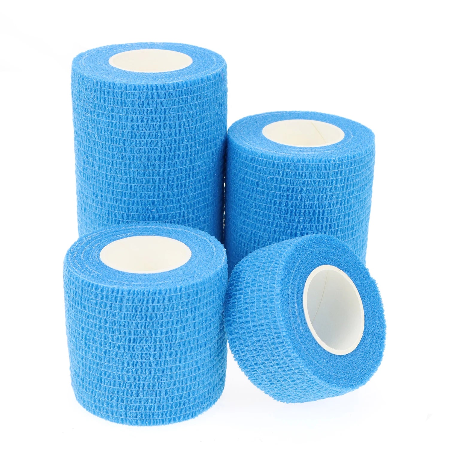 24 Pieces Elastic Bandage Tapes Athletic Tape Elastoplast Sports Recovery Strapping Gym Waterproof Muscle Relief Finger Ankle - Sun Studio