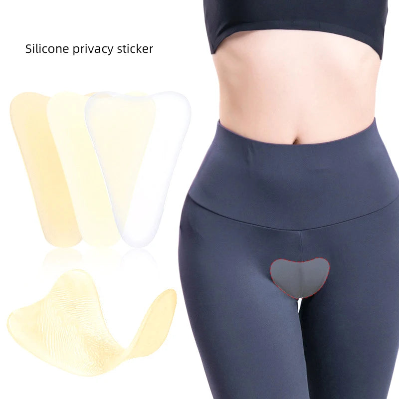 Camel Toe Pad Private Concealer Silicone Pads Part Reusable Nursing Adhesive Swimsuit Sticker Women Protector Invisible Parts - Sun Studio
