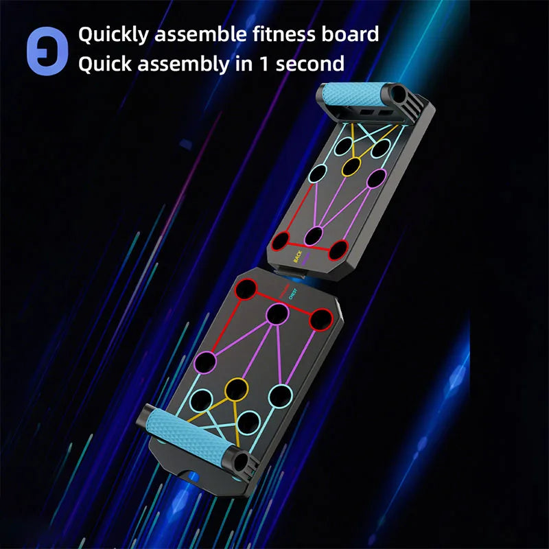 Multi-Functional Push-Up Stand Training Board – Fitness Equipment for Chest & Abdominal Muscle Training, Assists with Planks - Sun Studio