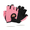 Gym Fitness Gloves For Women, Breathable Half Finger Anti-Slip Gloves For Bicycle Cycling Weight Lifting Yoga - Sun Studio