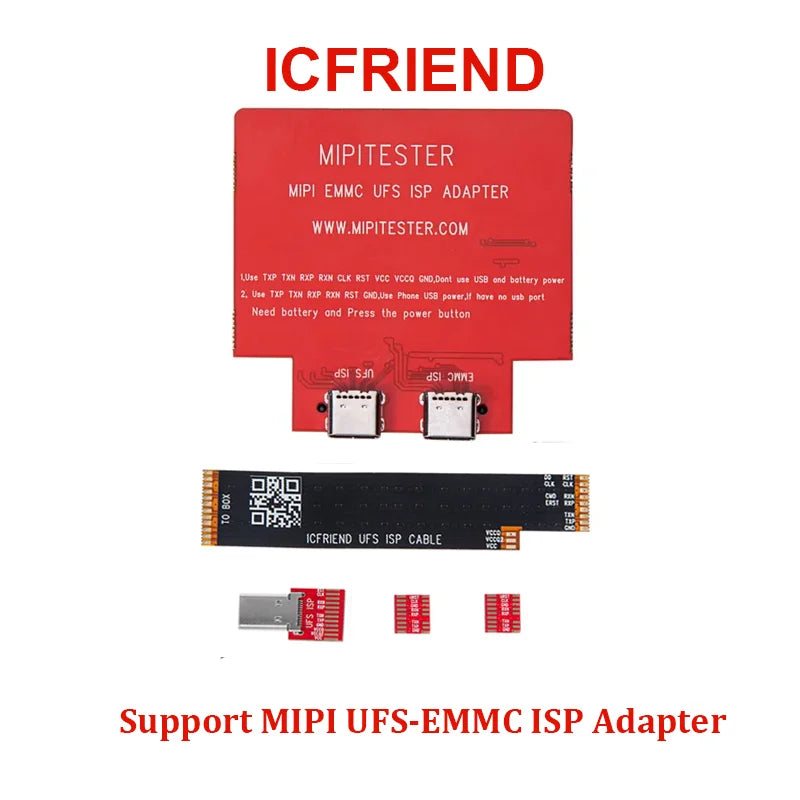 F64 adapter supports MIPI UFS-EMMC ISP adapters and Easyjtag/BGA254 socket modifications. - Sun Studio