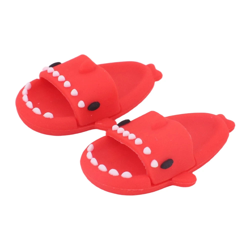 For Labubu Doll Clothes Swimsuit Cute Shark Slippers 15-17Cm Plush Doll Glasses Straw Hat,For labubu Accessories Holiday Gifts - Sun Studio