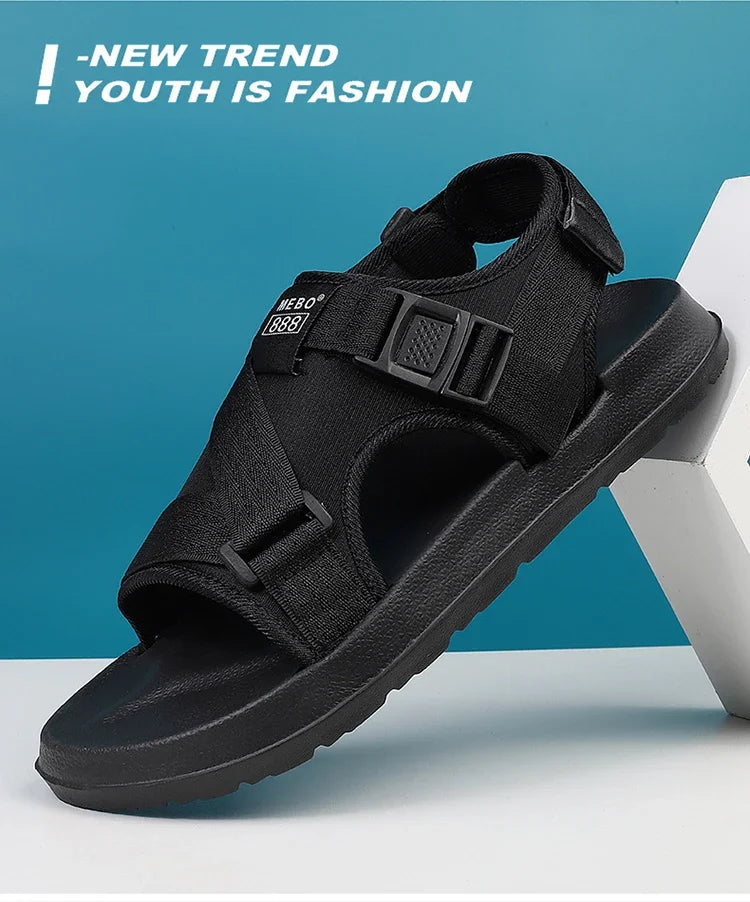 Casual Versatile Trendyy Roman Sandals Non-slip Wear-resistant High-looking Sandals Outdoor Casual Slippers Indoor Sandals Women - Sun Studio