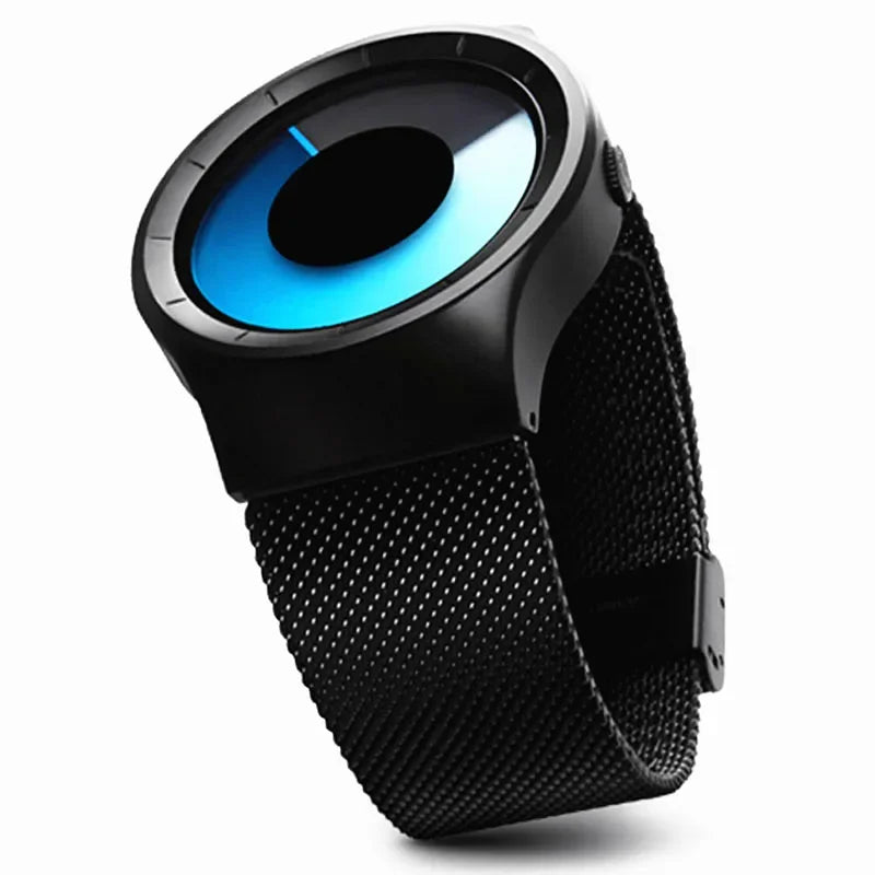 Relogios Masculino Creative Quartz Watches Men Fashion Brand Fashion Stainless steel Unisex Watch Clock Male female Designer - Sun Studio