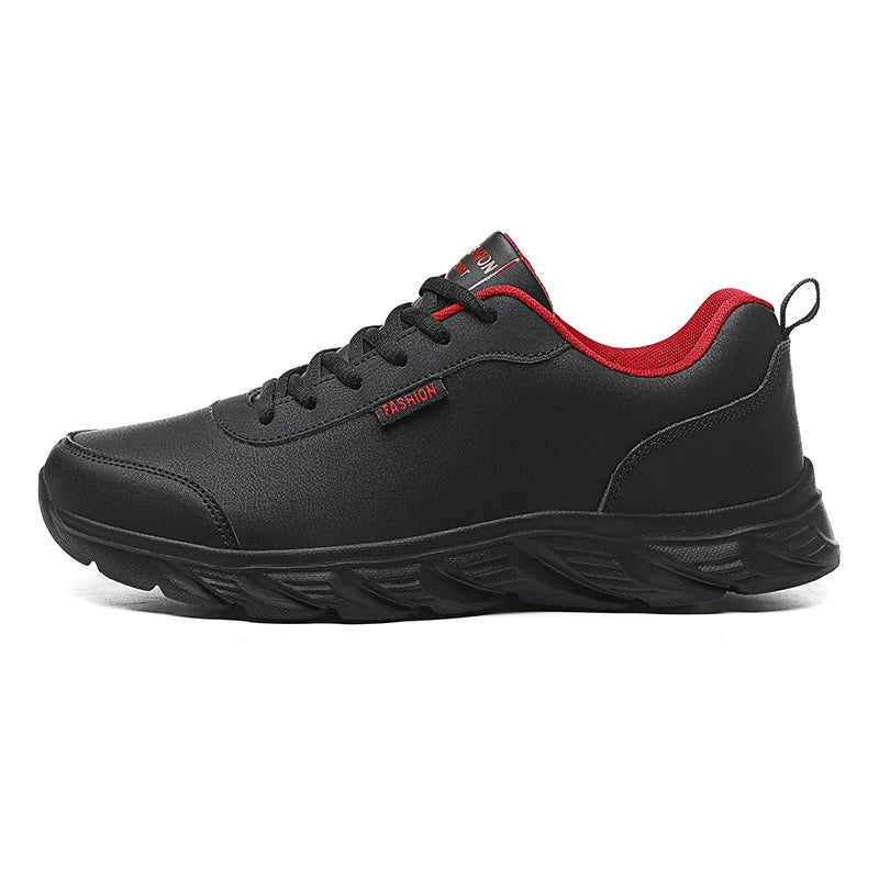 Winter Light Men Sneakers Lace Up Casual Shoes For Men Cushioning Men Sport Shoes For Running Outdoor Waterproof Walking Shoes - Sun Studio