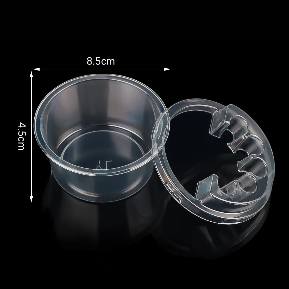 20pcs/box Tattoo Needle Cup Holder - Disposable Cleaning Cup for Tattoo and Embroidery Needle - Integrated Needle Cleaning - Sun Studio
