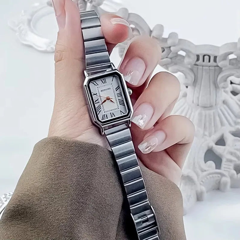 Brand Luxury Women Quartz Watch Casual Fashion Adjustable Stainless Steel Strap Wristwatch Ladies Gifts Watches Reloj De Mujer - Sun Studio