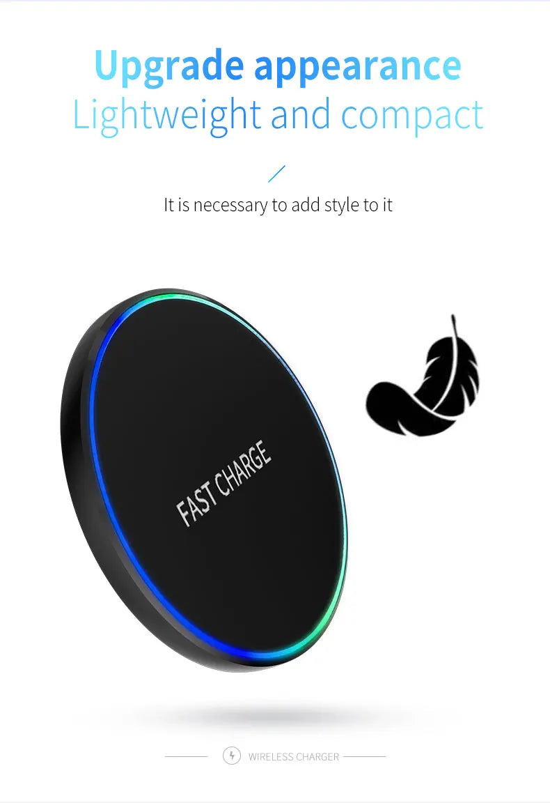 Wireless Charger For PHONE \PAD\WATCH \EarphonesInduction Fast Charging Pad Dock Station - Sun Studio