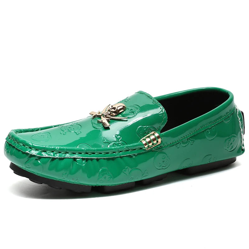 Luxury Style Male Formal Wedding Shoes Slip-on Men Pink Fashionable Casual Moccasins Shoes Big Size 47 48 Adult Party Shoes - Sun Studio
