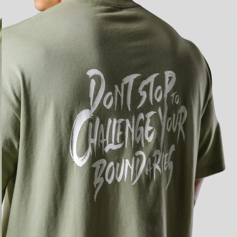 Gym Fitness Shirt Men Running Sport Loose T-shirt Short Sleeve Cotton Tee Tops Summer Male Bodybuilding Training Workout Apparel - Sun Studio