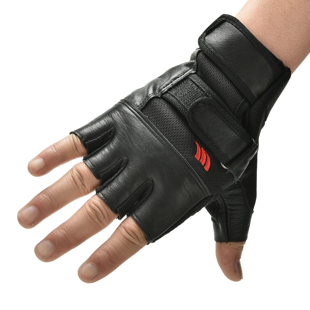 Wholesale Men Weight Lifting Gym Exercise Training Sport Fitness Sports Car Leather Gloves - Sun Studio