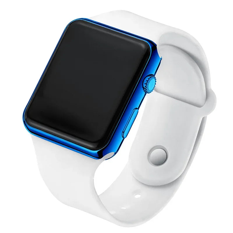 Digital Watches Men Women Electronic Square LED Sport Wristwatch Fashion Casual Simple Silicone Female Clock Reloj Para Mujer - Sun Studio