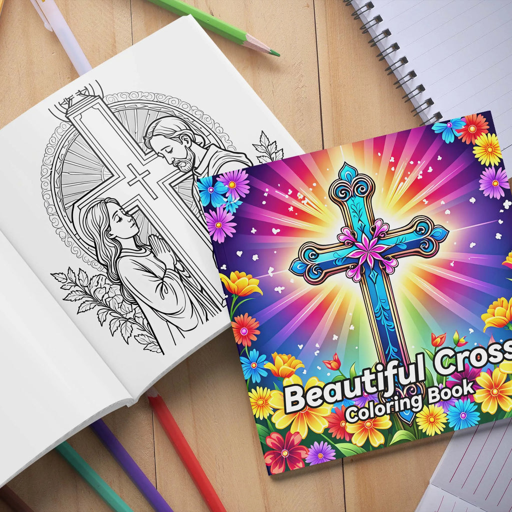 Spiral Colouring Book 24 Sheets 20x 20 cm For Graffiti Painting Drawing Book Relieve Anxiety Perfect for Many Holiday Gifts - Sun Studio