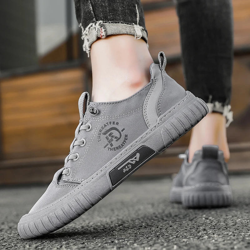 neue Stoffschuhe Herren Schuhe Herren Freizeit Schuhe atmungsaktive Eis-Seide Stoffschuhe Herren Sneakers sportliche Schuhe für Männer