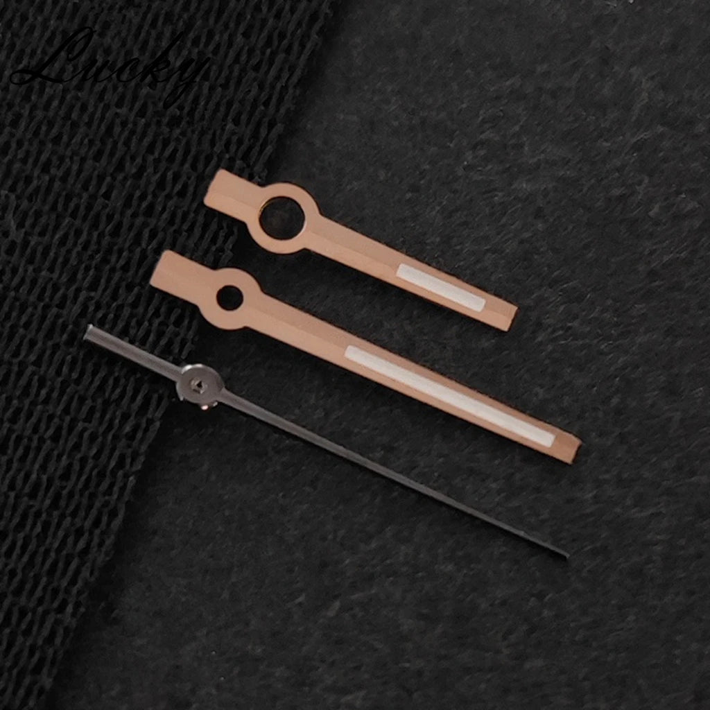 NH35 NH36 High Quality Hands Silver Gun Gold Rose Gold Watch Hands Green Luminous Watches Pointers Fit NH35/NH36/4R/7S Movement - Sun Studio