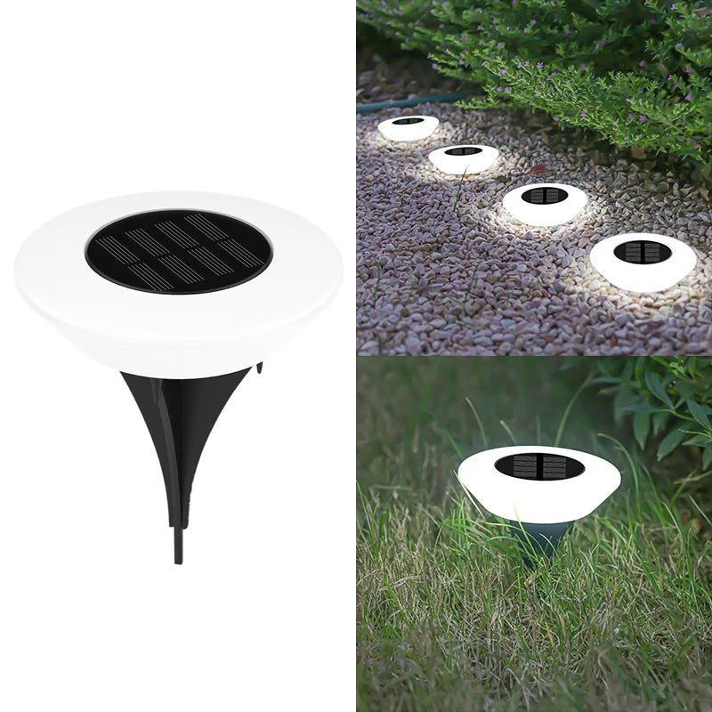 1/4Pack Solar Ground Lights,14LED Waterproof Outdoor Landscape Light, LED Lawn Lamp, for Garden Pathway Yard Deck Camping Decor - Sun Studio