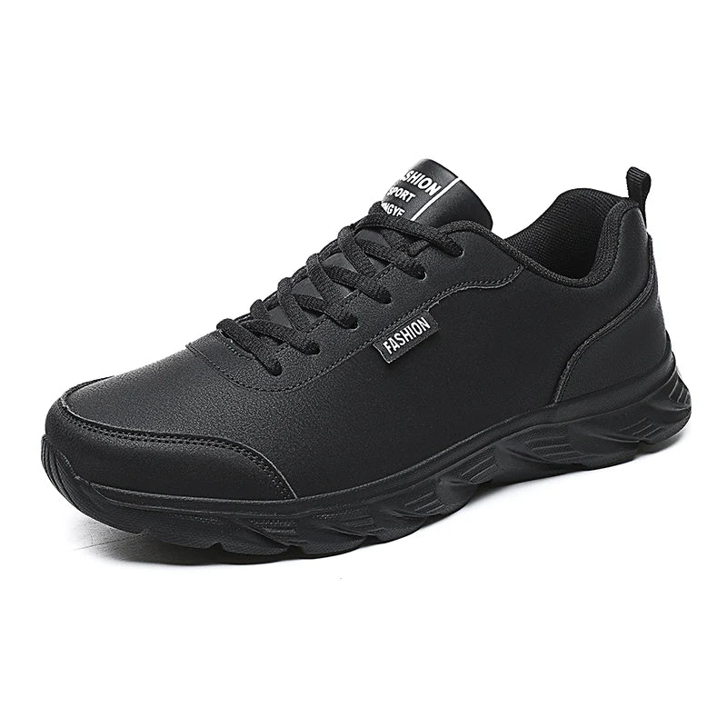 Winter Light Men Sneakers Lace Up Casual Shoes For Men Cushioning Men Sport Shoes For Running Outdoor Waterproof Walking Shoes - Sun Studio