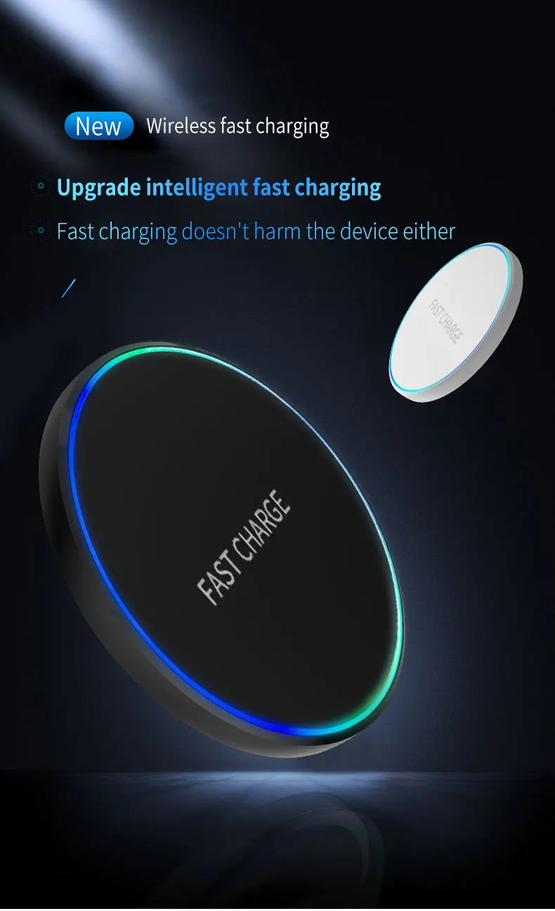 Wireless Charger For PHONE \PAD\WATCH \EarphonesInduction Fast Charging Pad Dock Station - Sun Studio