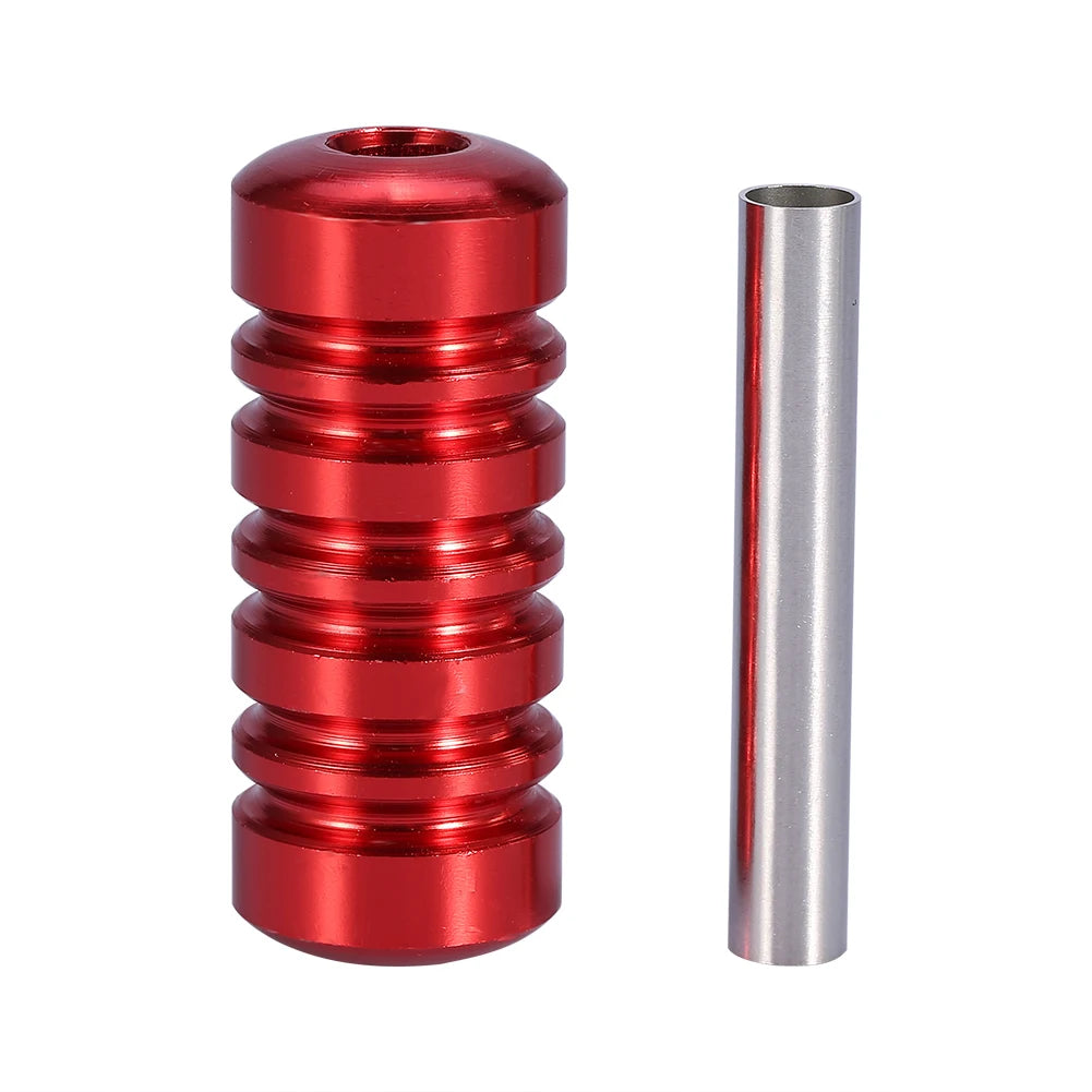 6Colors Tattoo Machine Gun Part Handle Tube Tip Grip Body Art Accessory With Stem Tattoo Gun Grip Tattoo Accessory - Sun Studio