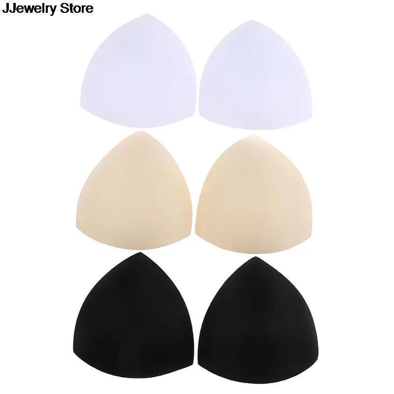 Swimsuit Padding Inserts Foam Triangle Sponge Pads Chest Cups Breast Bra Bikini Inserts Chest Pad Women Clothes Accessories - Sun Studio