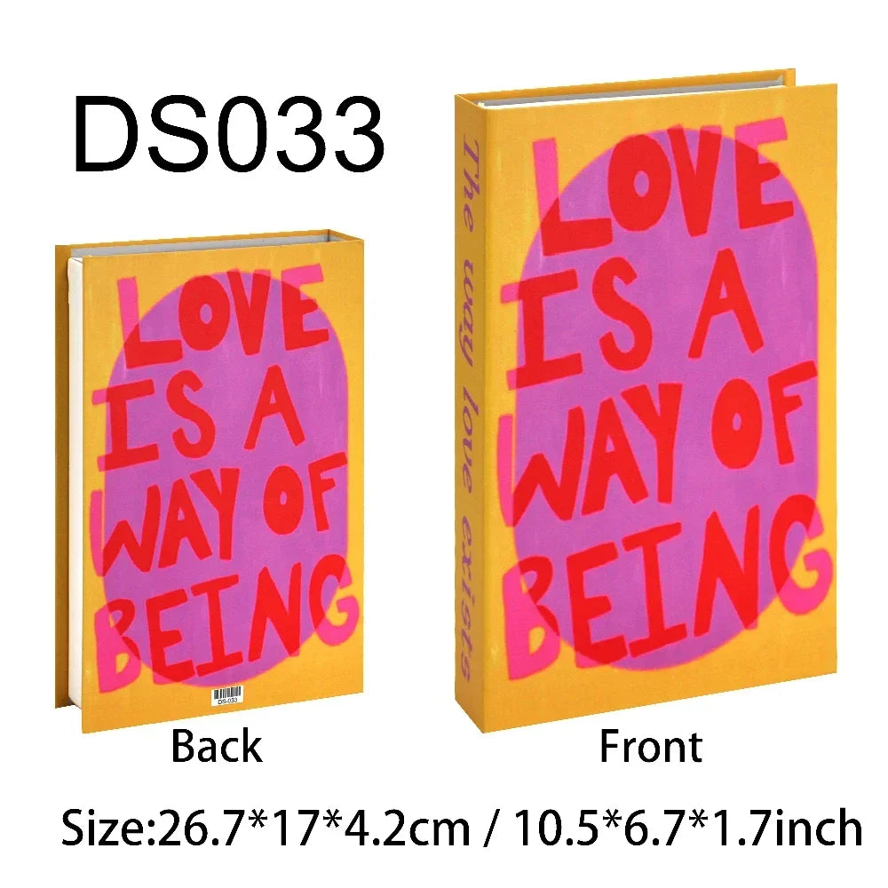 Colorful Travel Series Fake Books For Home Decor Coffee Table Ornaments Fashion Decoration Books for Living Room Amalfi Italy - Sun Studio