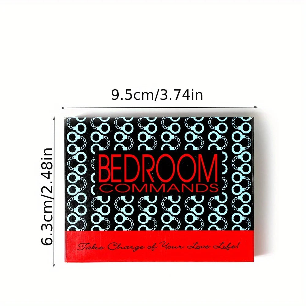 Bedroom Commands Card Game Includes 108 Game Cards Fun Party For Couple, gaming gift - Sun Studio