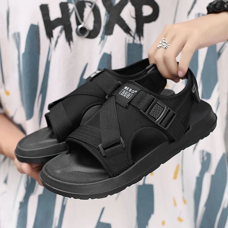 Casual Versatile Trendyy Roman Sandals Non-slip Wear-resistant High-looking Sandals Outdoor Casual Slippers Indoor Sandals Women - Sun Studio