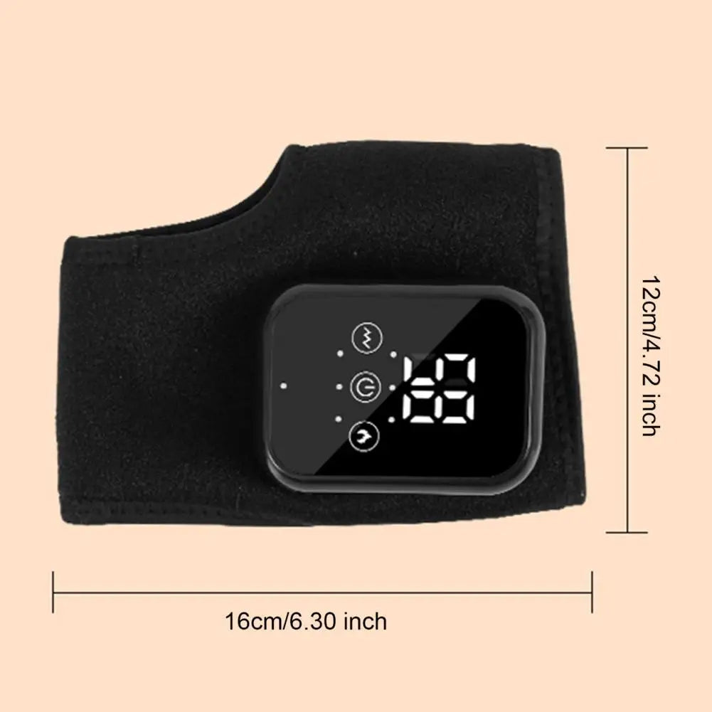 Cordless Ankle Massager 3-in-1 Heated Ankle Wrap Foot Massager with 3 Vibration Modes And 3 Heat Levels for Achilles Tendinitis - Sun Studio