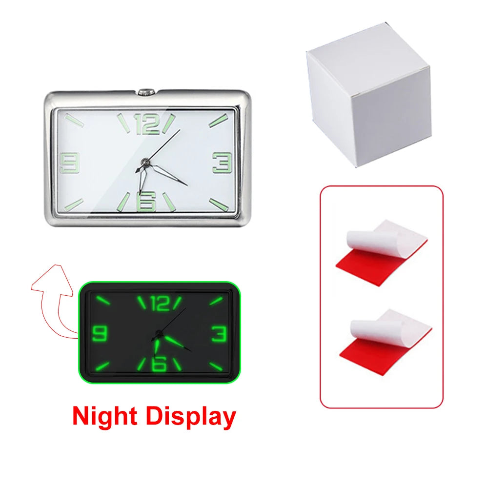 Automobile Quartz Clocks Watch Car Decoration Ornaments Vehicle Zinc Alloy Material Fashion Premium Auto Fashion Watches - Sun Studio