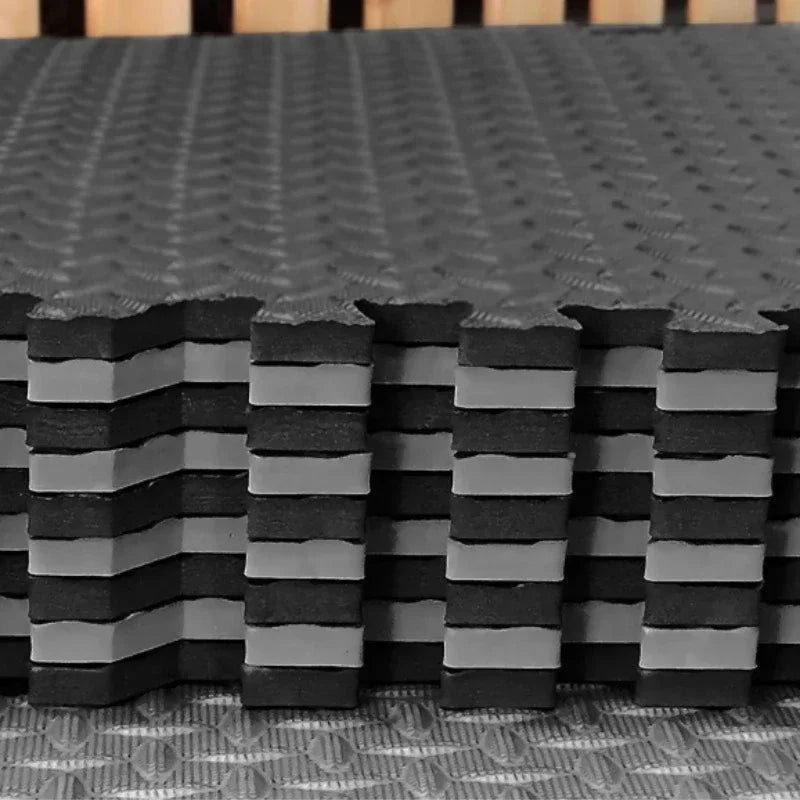 8/16 Pcs Foam Fitness Non Slip Yoga Mat Fitness Floor Tile Protection Pad Fitness Equipment Mat Suitable for Indoor Fitness - Sun Studio