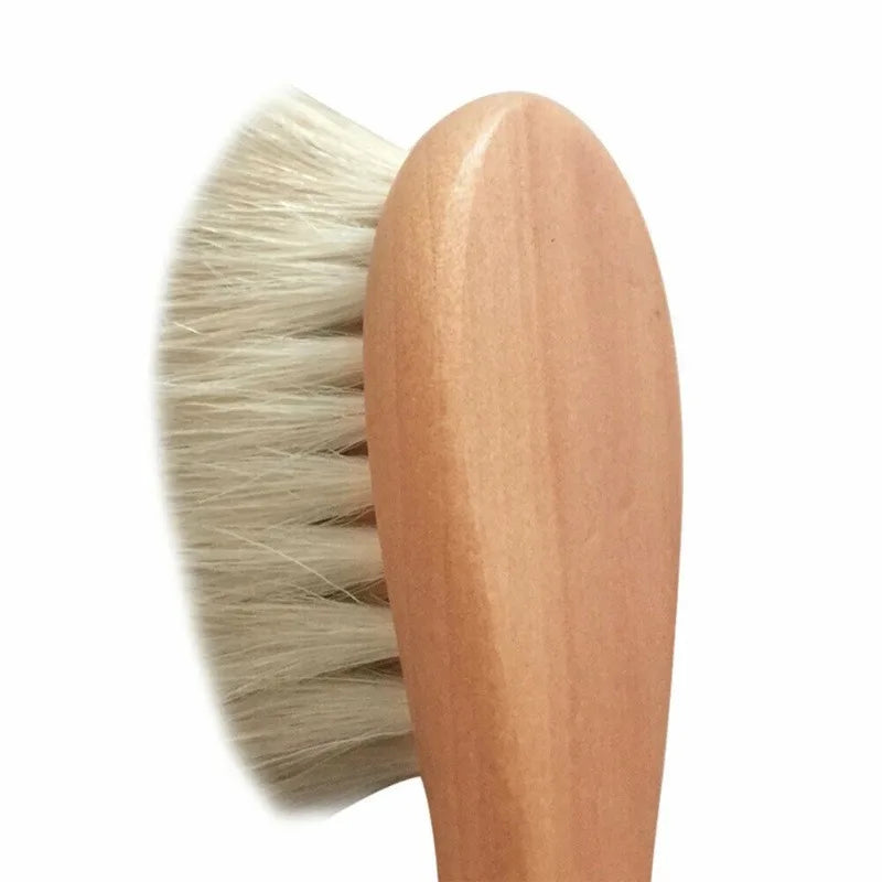 1/2/4pcs Baby Hair Brush And Comb Set for Newborn Wood Comb For Hair Massage Bath Shower Mini Baby Brush Kids Pocket HairBrush - Sun Studio