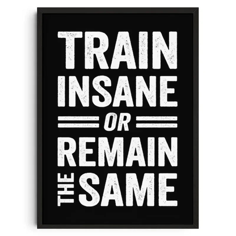 Gym Wall Art Poster Gym Inspirational Poster Home Gym Wall Decoration Gym Slogan Canvas Printing Decorative Painting Frameless - Sun Studio