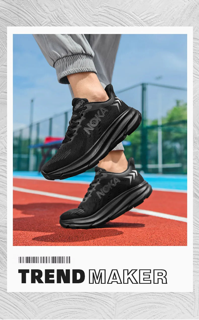Running Shoes Men High Quality Marathon Sneakers Athletic Casual Shoes Comfortable Lightweigh Tennis Shoes Wear-resistant Sports - Sun Studio