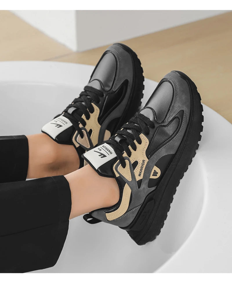 Bequeme und Atmungsaktive Sportschuhe für Herren Neue Frühling und Herbst Stil Ins Trendy Freizeit Hongkong Stil Laufen Reisen