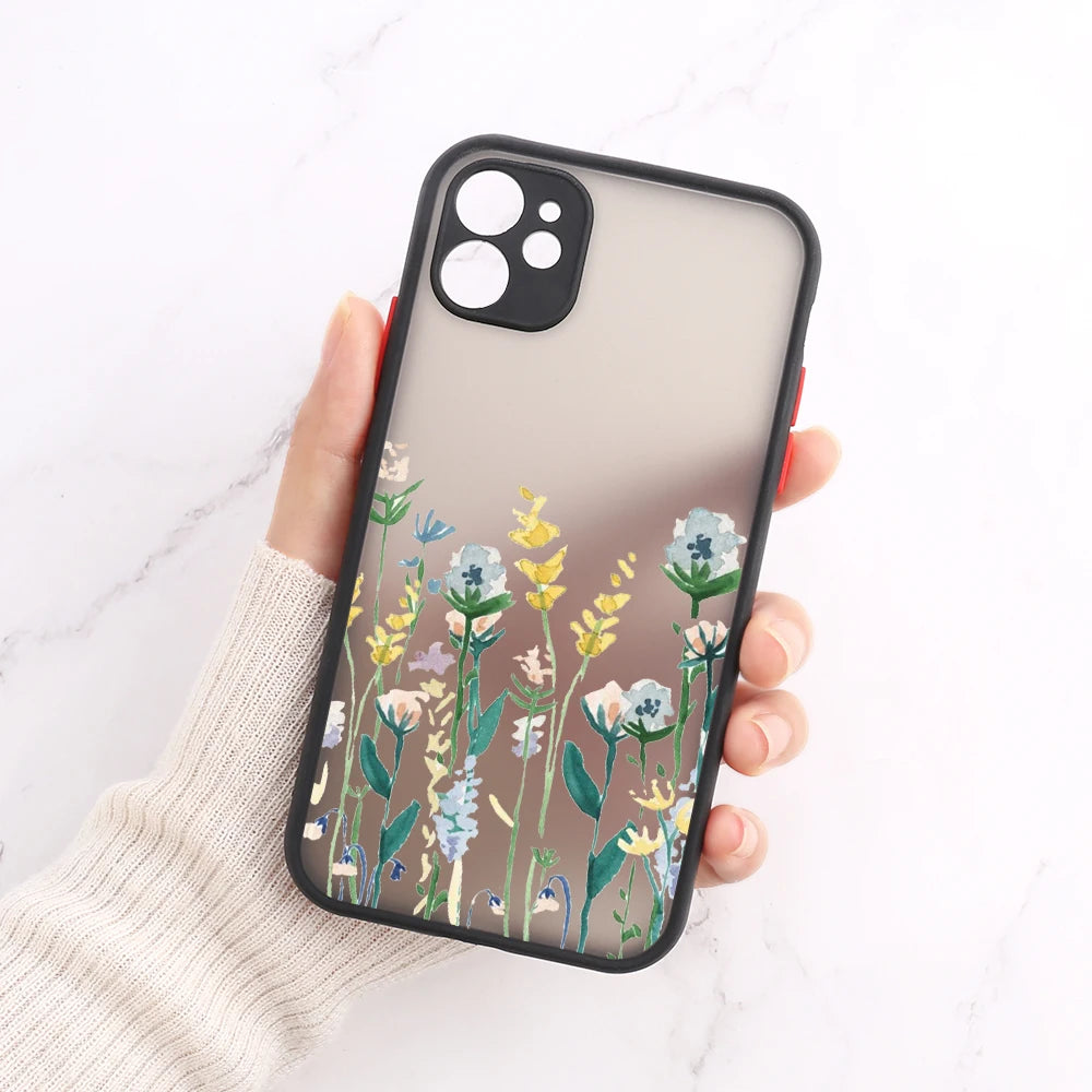 Funda For iPhone 11 Case iPhone 15 14 13 12 11 Pro Max Phone Cases iPhone 15 Plus 7 8 X XS Max XR SE 2020 2022 Funda Matte Cover - Sun Studio