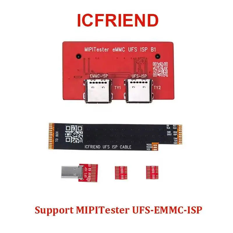 F64 adapter supports MIPI UFS-EMMC ISP adapters and Easyjtag/BGA254 socket modifications. - Sun Studio