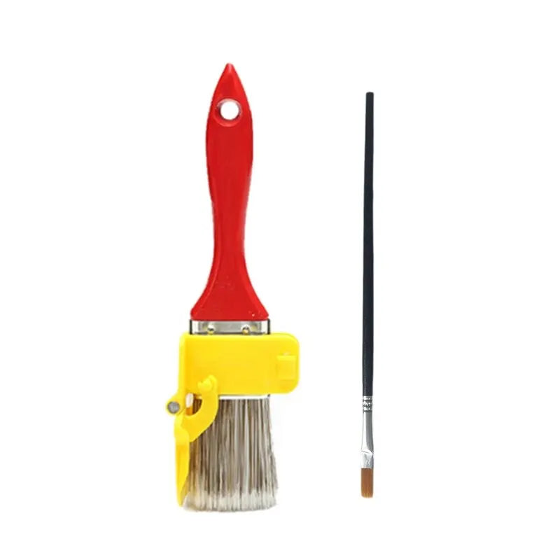 2Pcs/Set Edging Color Separation Paint Brush Handheld Paint Edger Tool Ideal For Indoor and Outdoor Use on Walls and Ceilings - Sun Studio