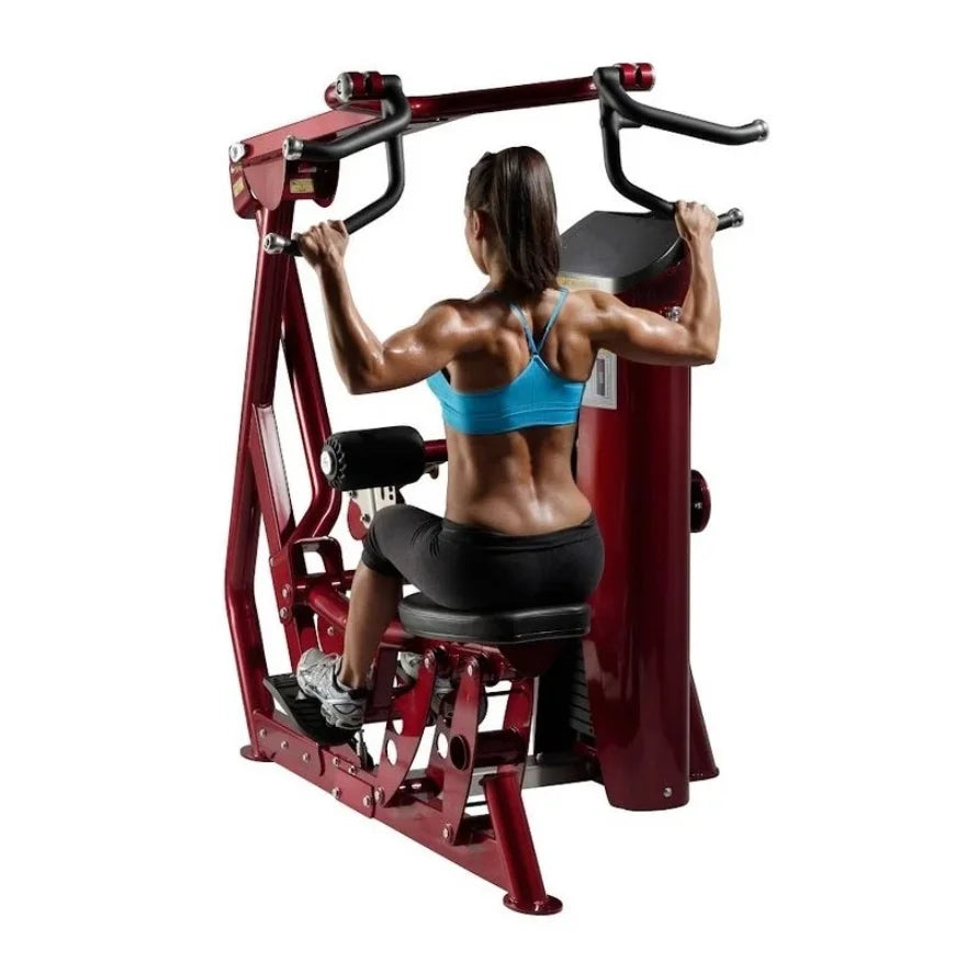 Fitness Equipment Commercial Gym Club Strength Training Heavy Duty Pin Loaded Seated Lat Pull Down Exercise Machines - Sun Studio