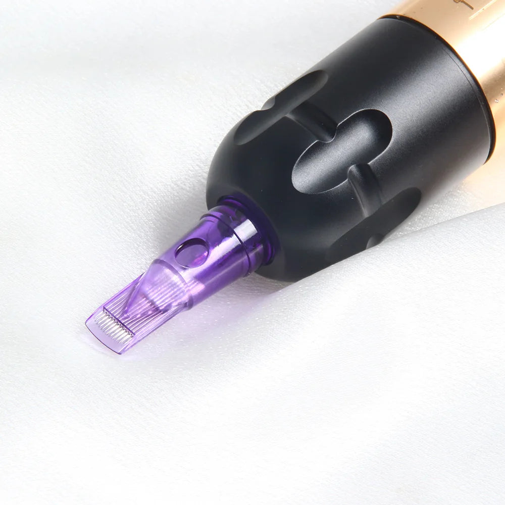 10pcs/Box Tattoo Needles Cartridge Disposable Sterilized Safety Needle RS/RL/RM/M1 With Membrane For Tattoo Rotary Machines - Sun Studio