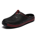 YRZL Sommer Herren Sandalen Leichte EVA Herren Freizeit Schuhe Lochschuhe Clogs Liebhaber Zuhause Garten Outdoor Männliche Strand Flache Hausschuhe