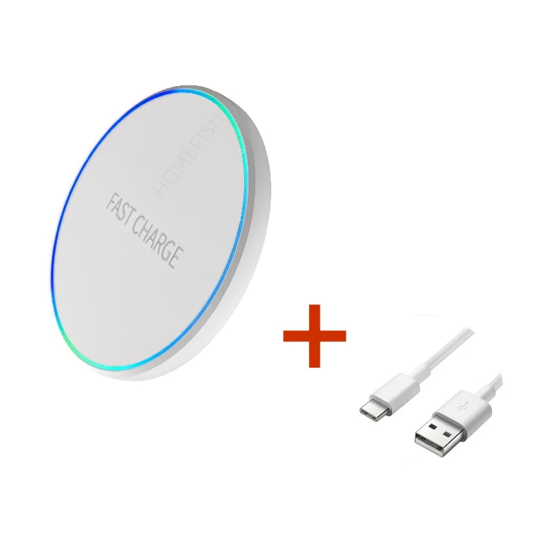 Wireless Charger For PHONE \PAD\WATCH \EarphonesInduction Fast Charging Pad Dock Station - Sun Studio