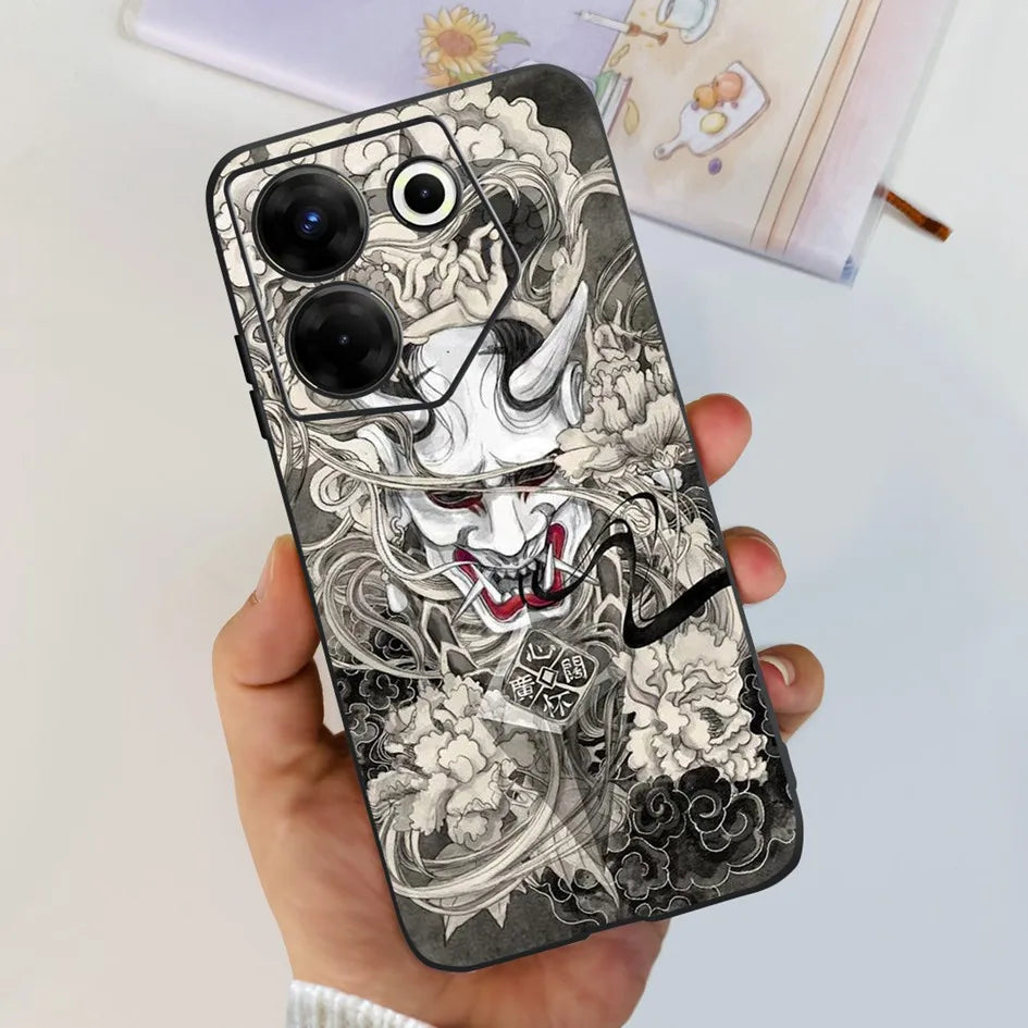 For Tecno Camon 20 Pro 5G Case 2023 Cute Love Heart Football Slim Cover Soft Silicone Funda For Tecno Camon20 Pro 5G CK8n Bumper