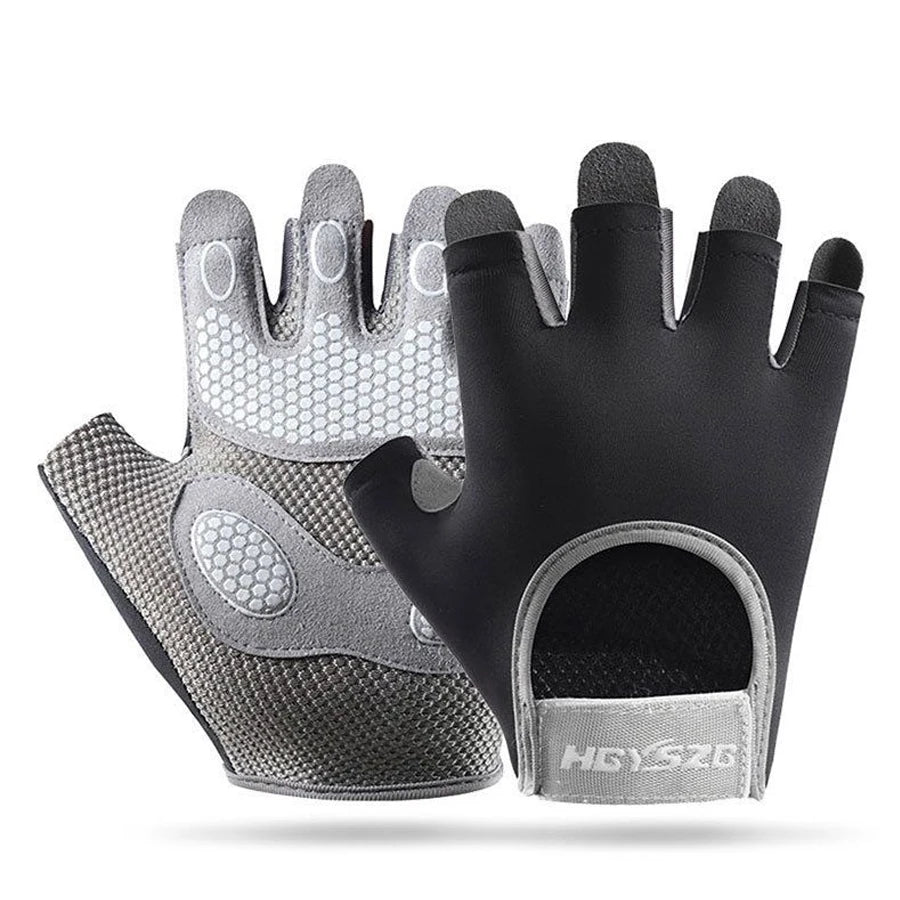 Fitness gloves for outdoor sports, cycling, weightlifting, comfortable, breathable, lightweight, anti slip, wear-resistant, men' - Sun Studio