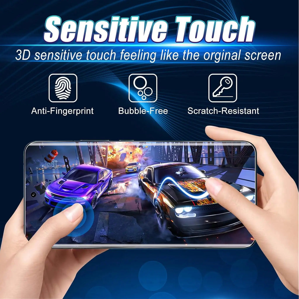 3D Curved 9H Tempered Glass For Realme GT 6 GT 7 Pro Screen Protector Full 9H Clear Protective Film for Realme GT6 6T Neo6 SE - Sun Studio