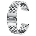 ADDIESDIVE Metal Strap 22mm Classic Quick Release Stainless Steel Strap Luxury Watches Replacement Accessories Universal Straps - Sun Studio