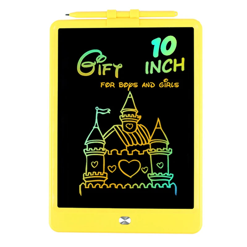 16/12/10/8.5/8.2/6.5/4.5 Zoll LCD Grafiktablett, Farbzeichentablett, 3 4 5 6 7 8 Jahre Kinder Geburtstagsgeschenke/Weihnachten/Reise Spielzeug