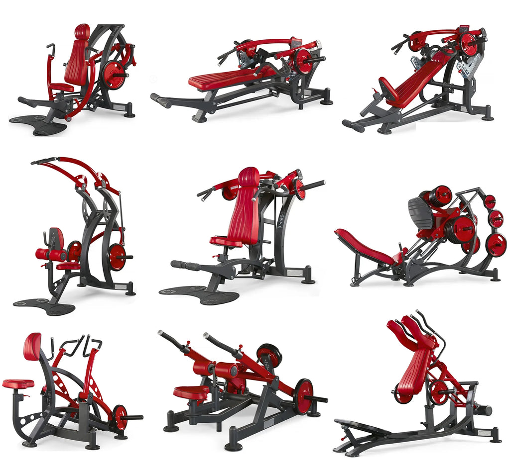 Gym strength equipment Chest pushing and high back training  and lying posture device commercial multi-functional leg flexion - Sun Studio