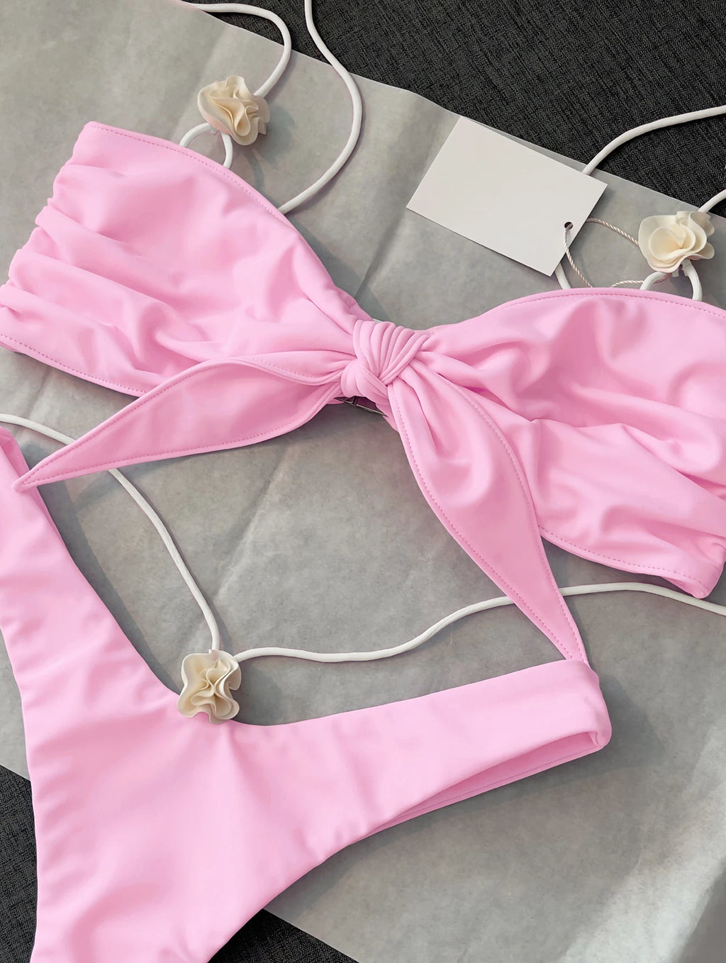 Sexy Bikini Swimwear with Skirt Swimsuit Women Mini Skirt Suit Beach Vacation Casual Female Bathing Suit Summer - Sun Studio
