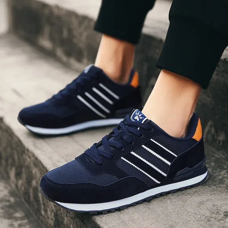 Brand Sneakers Men Outdoor Running Shoes High Quality Lace-Up Men Casual Shoes Fashion Comfortable Walking Shoes Tenis Hombres - Sun Studio