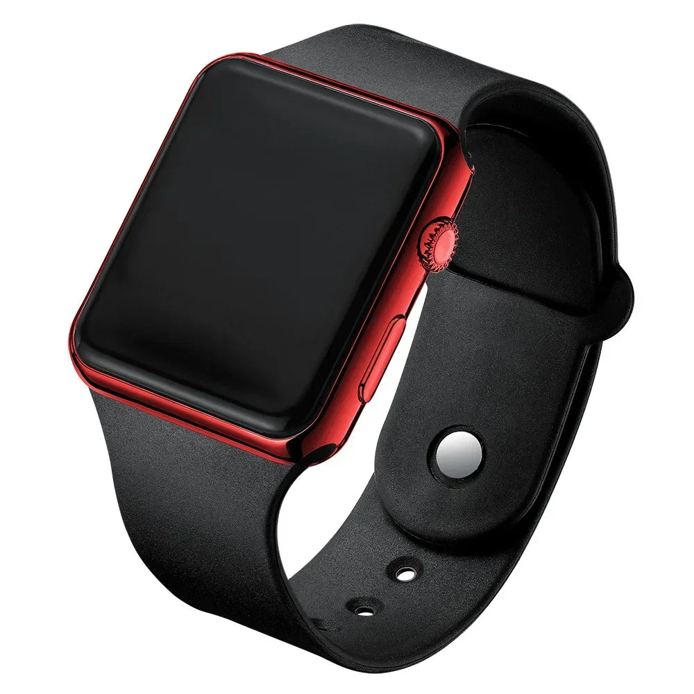 Digital Watches Men Women Electronic Square LED Sport Wristwatch Fashion Casual Simple Silicone Female Clock Reloj Para Mujer - Sun Studio